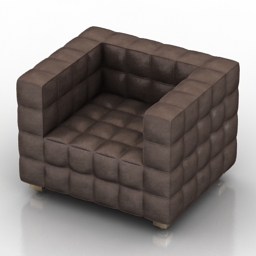 3D Armchair preview