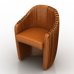 3D Armchair preview