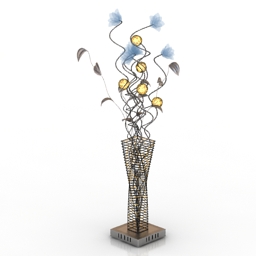 3D Torchere preview