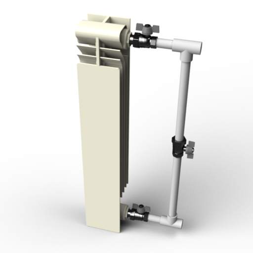 Radiator 3D model large preview