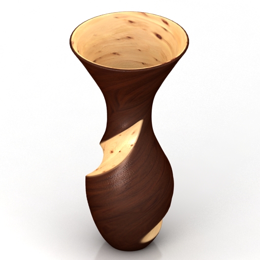 Vase 3D model large preview