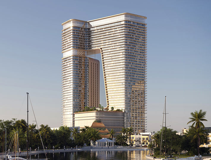 300 West Broward Blvd by ODA, Fort Lauderdale, FL, USA