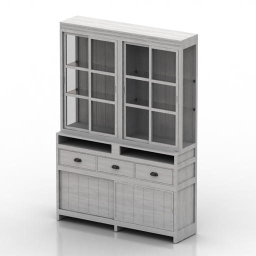 Showcase 3D model large preview