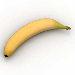 3D Banana preview