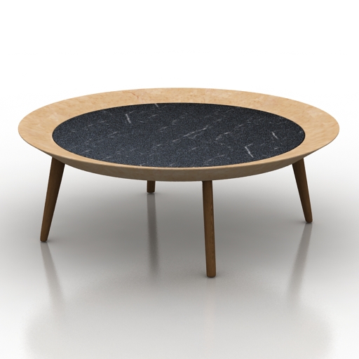 Table 3D model large preview