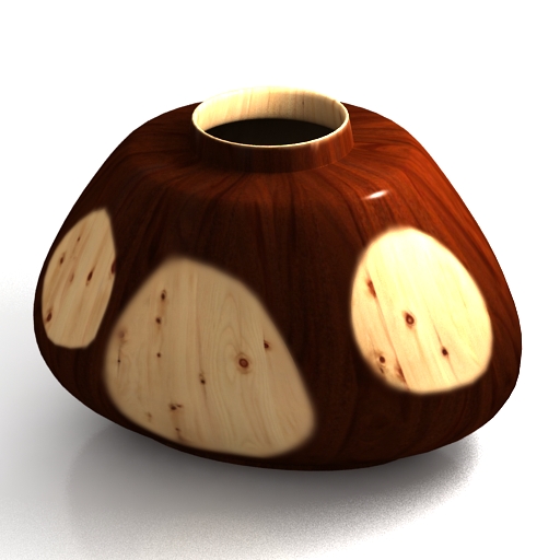 Vase 3D model large preview