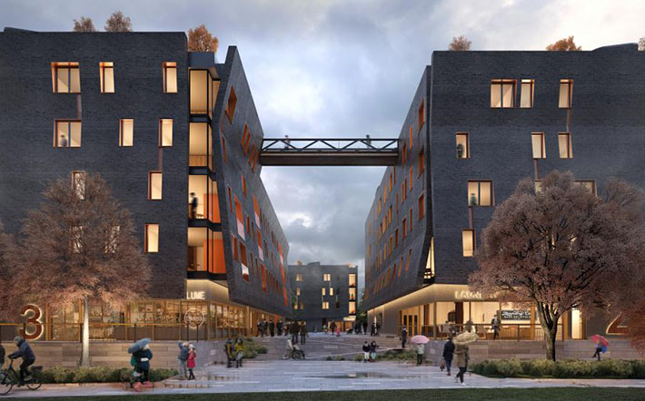 Neuländer Quarree complex, Hamburg, Germany