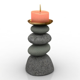 3D Candlestick preview