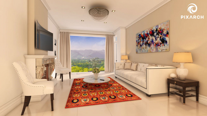 Architectural Home Design — Pixarch Architectural Visualization — Karachi, Pakistan