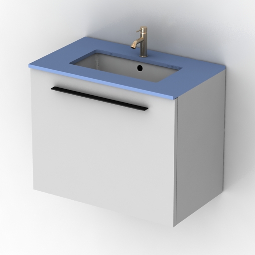 Wash-basin 3D model large preview