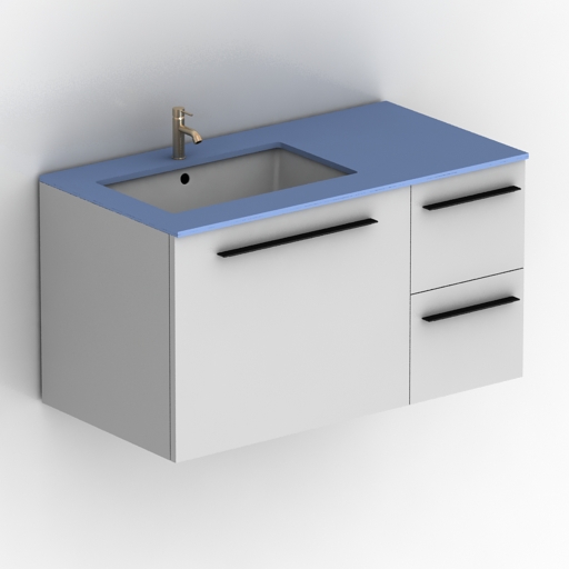 wash-basin 3 3D Model Preview #ff79326f