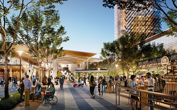 Sacramento Valley Station transformation, Sacramento, USA