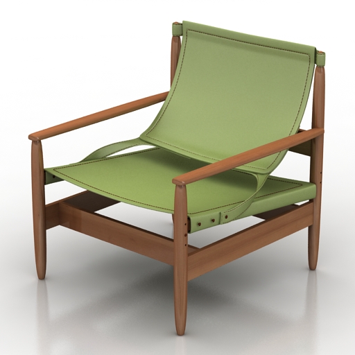 Armchair 3D model large preview