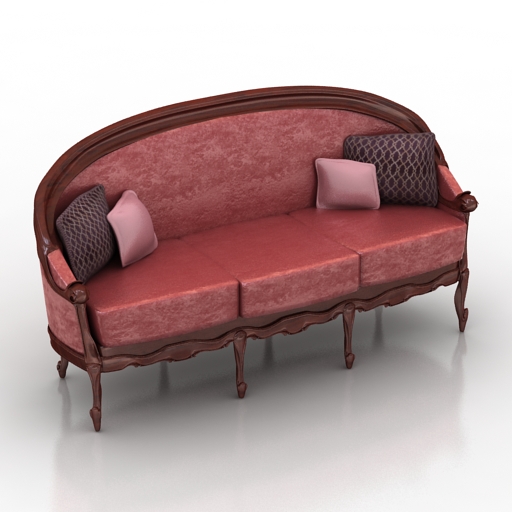 Sofa 3D model large preview