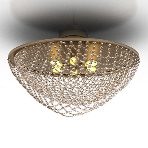 luster preciosa cb 1196-01-006 chrome 3D Model Preview #9309fdc8