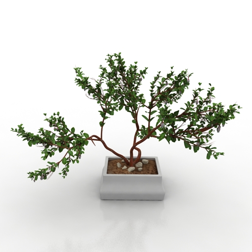 Vase 3D model large preview