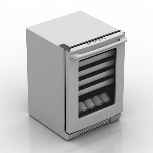 wine cooler 3D Model Preview #f2268209