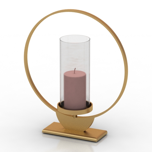 Candlestick 3D model large preview