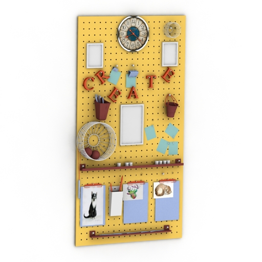 Panel 3D model large preview