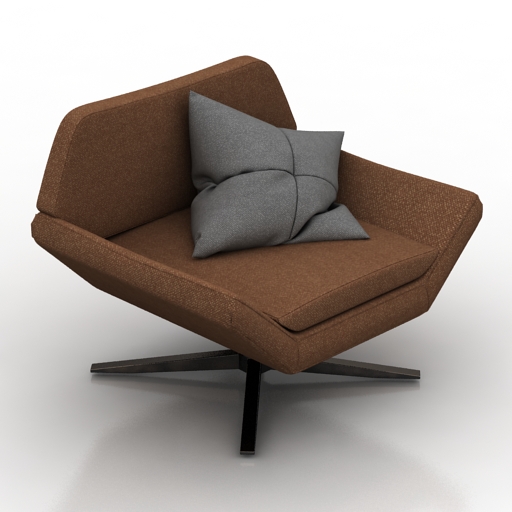 Armchair 3D model large preview
