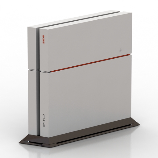 PlayStation 3D model large preview