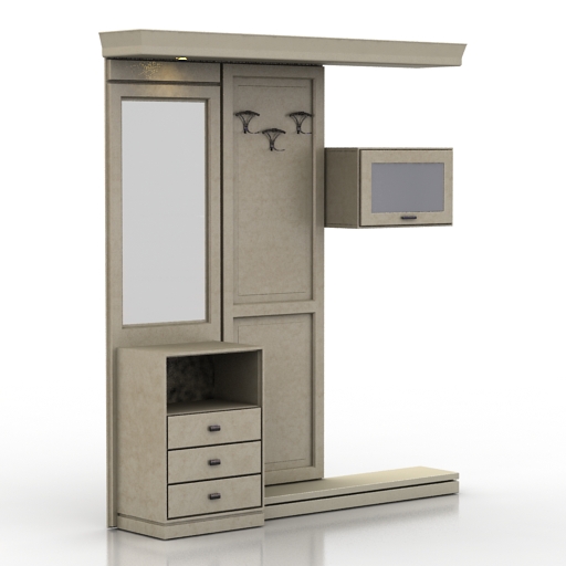 rack modenese gastone canova art79027 3D Model Preview #7605000f