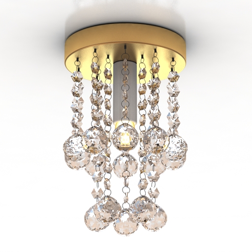 luster luxury crystall 3D Model Preview #9594dd40