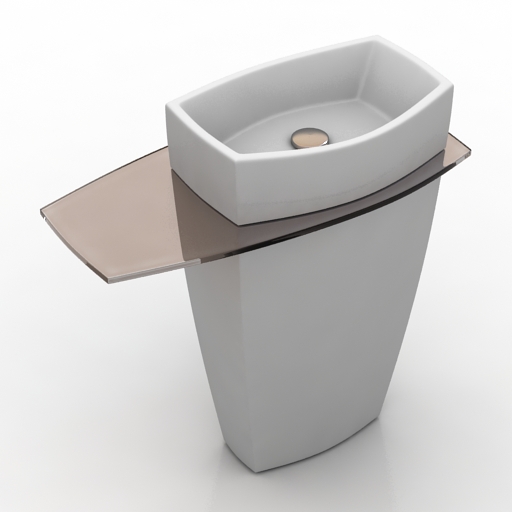 sink roca tiber 3D Model Preview #47c832a5