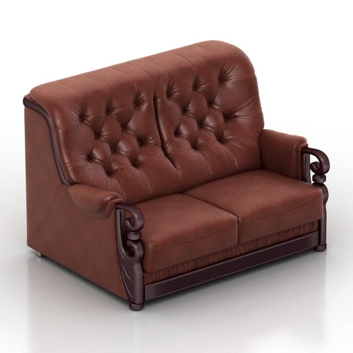 Sofa 3D model large preview