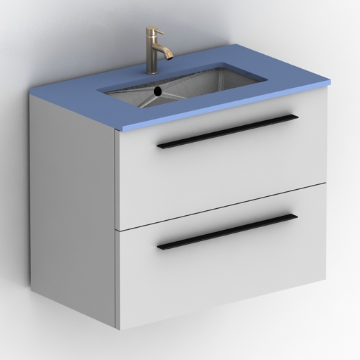 Wash-basin 3D model large preview