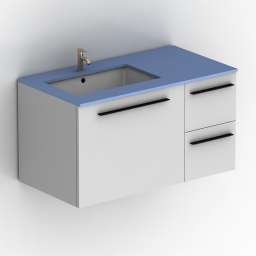 3D Wash-basin preview