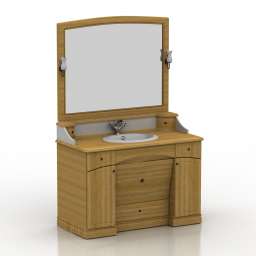 3D Wash-basin preview