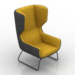 3D Armchair preview
