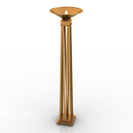 Torchere 3D model large preview