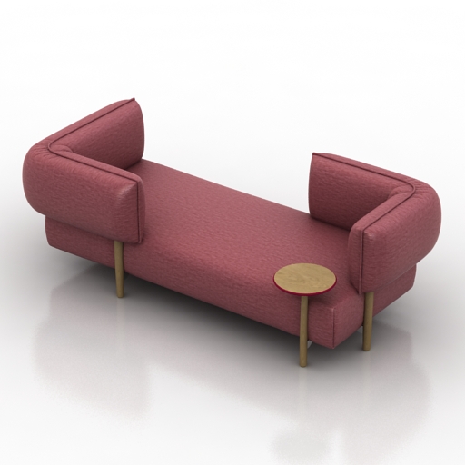 sofa by patricia urquiola moroso 3D Model Preview #fdd3d132