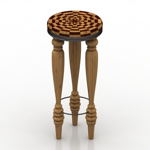 Table 3D model large preview