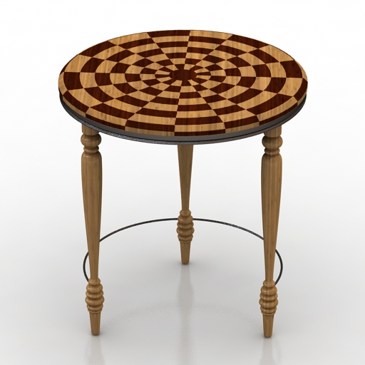 Table 3D model large preview