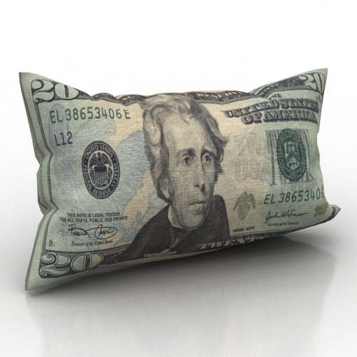 pillow 01 3D Model Preview #91604d5b