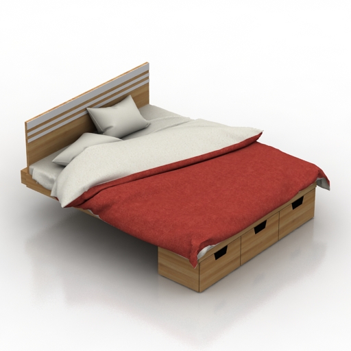 bed sgh 3D Model Preview #643d0638