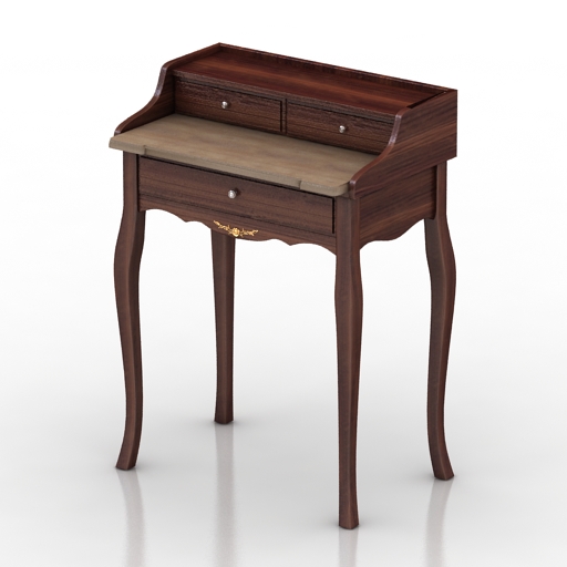 Table 3D model large preview