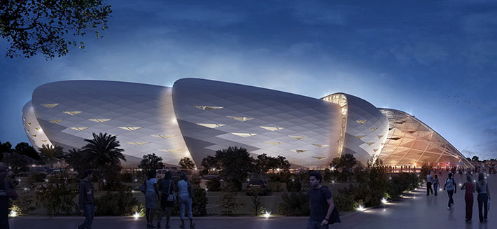 Grand Stade de Casablanca by KPF, Casablanca, Morocco