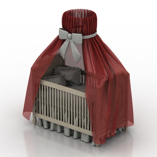 bed 2ds 3D Model Preview #c457d02b