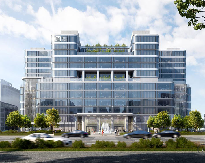 Jing IN International Center by gmp, Beijing, China
