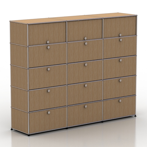 locker 7 3D Model Preview #e6f89f88