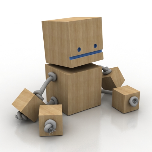toy robot 3D Model Preview #667c7f71