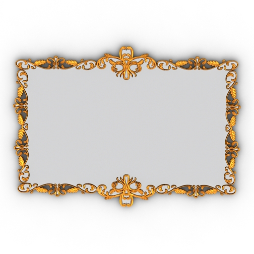 Mirror 3D model large preview
