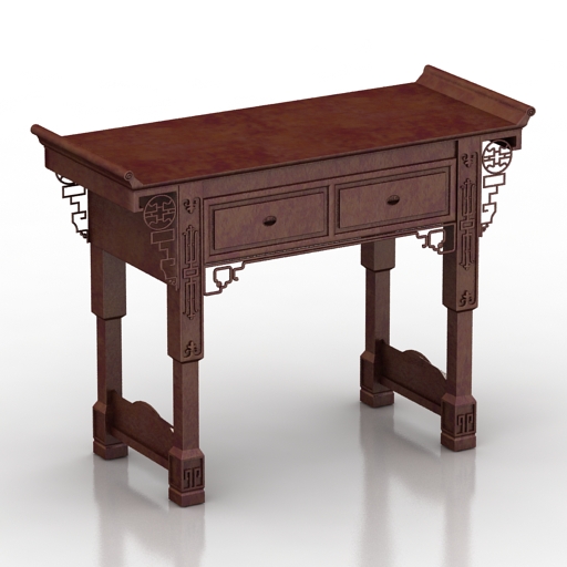 table china 3D Model Preview #61d67567