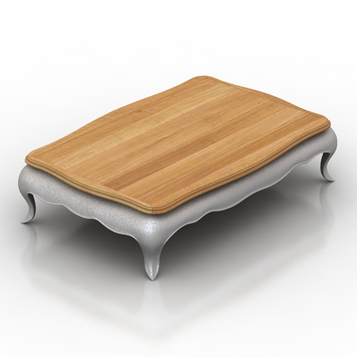 Table 3D model large preview