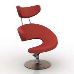 3D Armchair preview