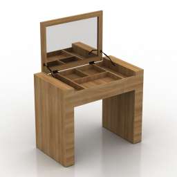 3D Dressing table preview